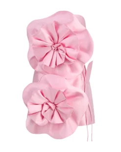 Designer Strapless Mini Dress 7