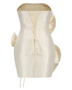 Designer Strapless Mini Dress 5