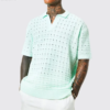 Summer Polo Knitted Business Shirt - Image 3