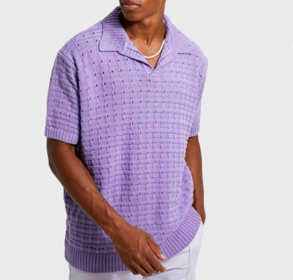 Summer Polo Knitted Business Shirt