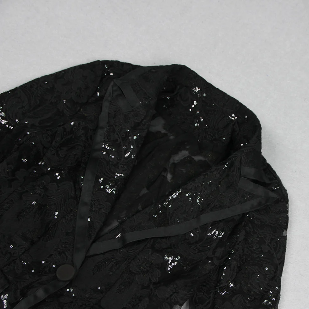 Liv Guipure Lace Power Suit - Image 4