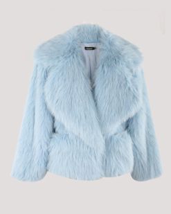 Alternative view of Rosalie Blush Faux Fur Jacket