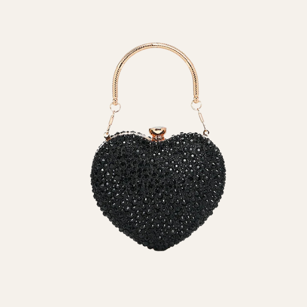 Amour Heart Crystal Clutch - Image 6