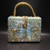 Crystal Box Style Evening Bag 1