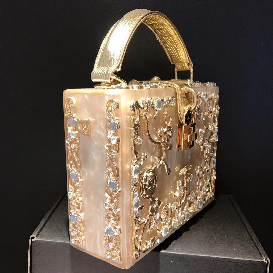 Crystal Box Style Evening Bag 6