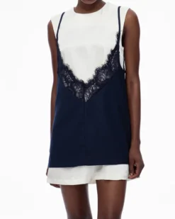 Alternative view of Marcy Lace Layer Mini Dress