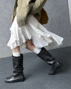 Sam Tube Slip-On High Boot