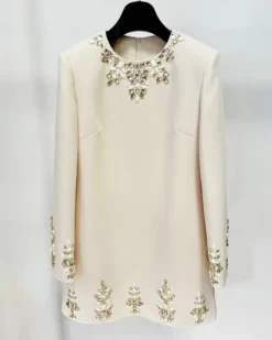 Alternative view of Claire Crystal Embellished Mini Dress