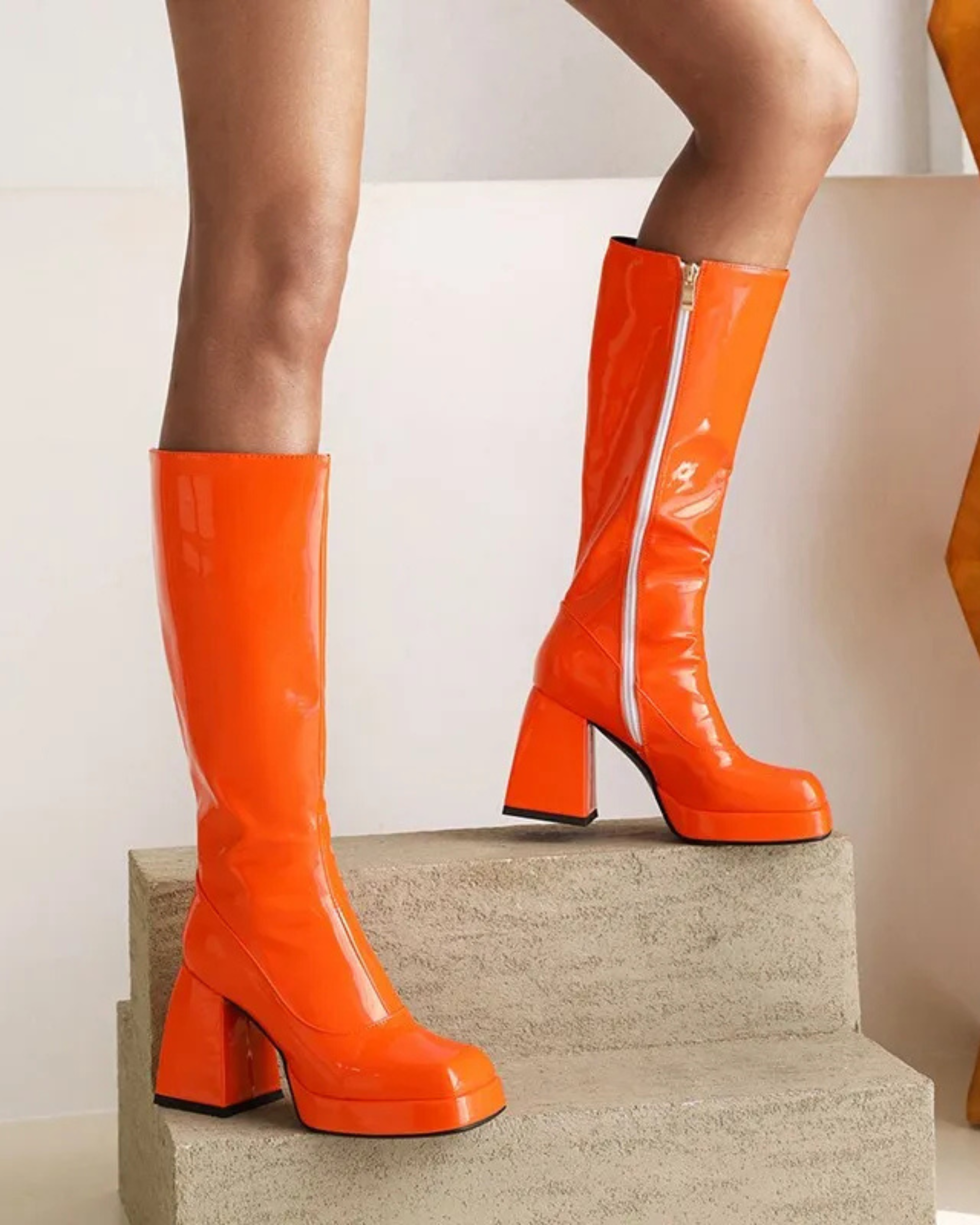 Vivienne Patent Leather Platform Boot - Image 6