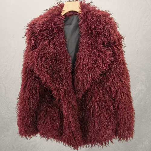 Anastasia Faux Fur Coat - Image 2