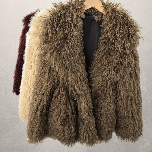 Anastasia Faux Fur Coat - Image 4