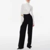 Kelly Draped Turtleneck Top New