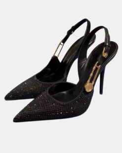 Alternative view of Melena Crystal Slingback Stiletto Heels