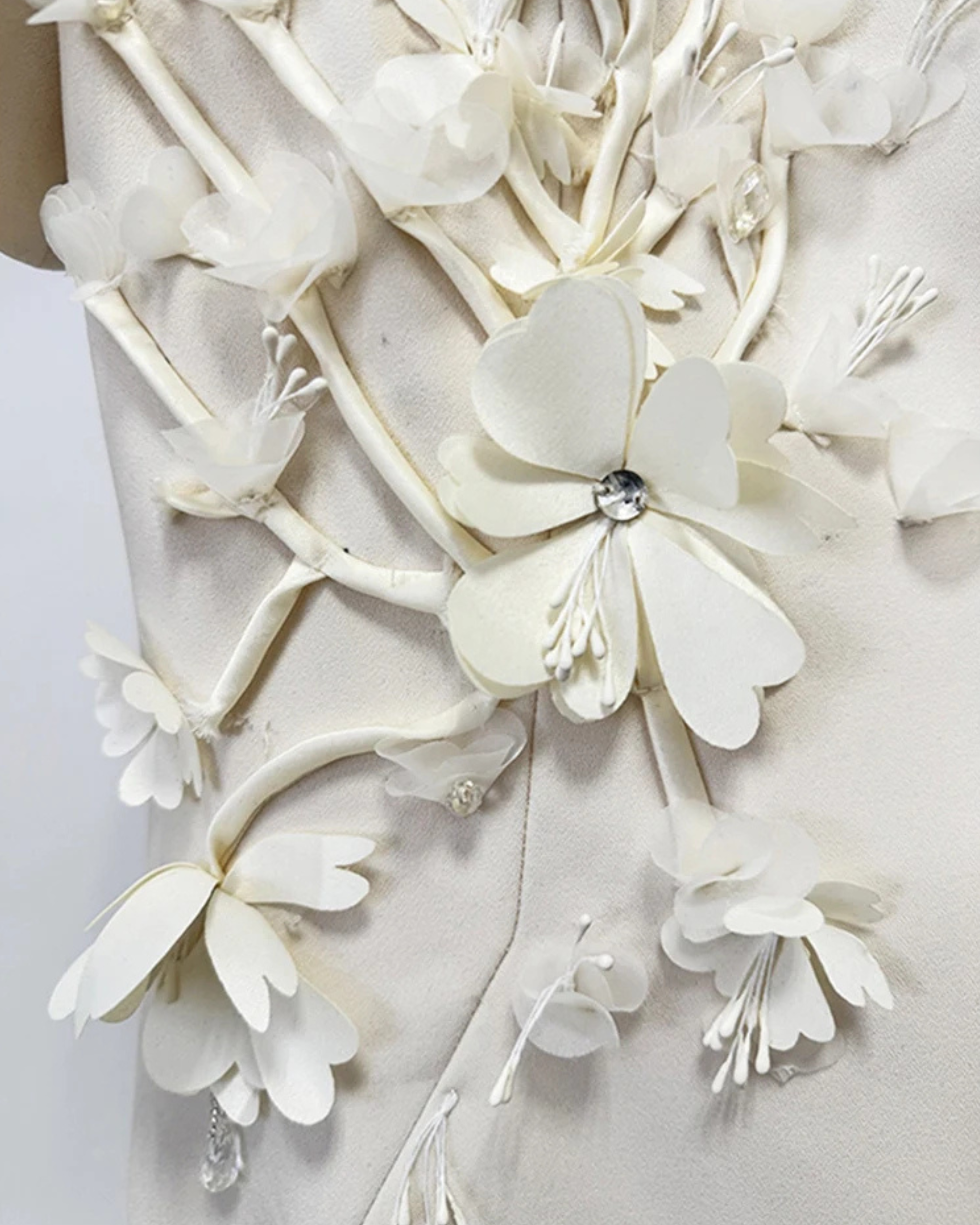 Sonya Floral Appliqué Mini Dress - Image 5