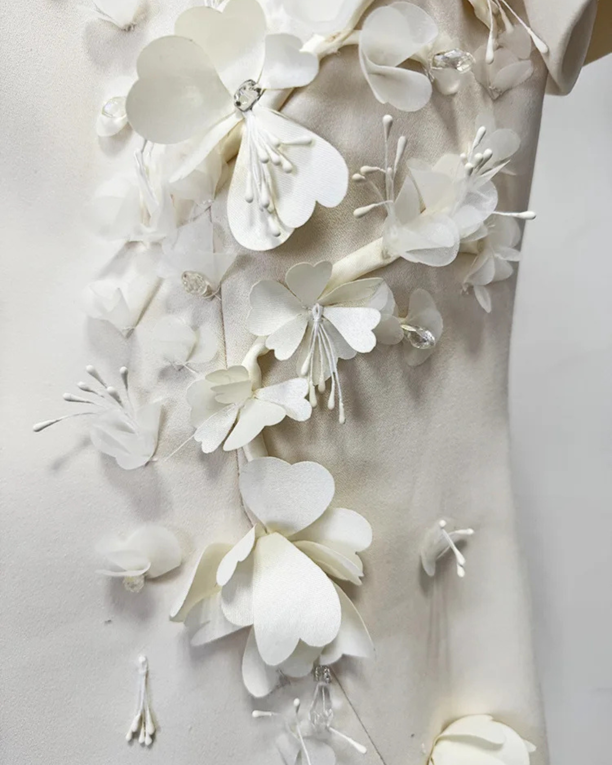 Sonya Floral Appliqué Mini Dress - Image 6