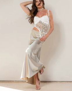 Alternative view of Alba Crochet Sequin Top