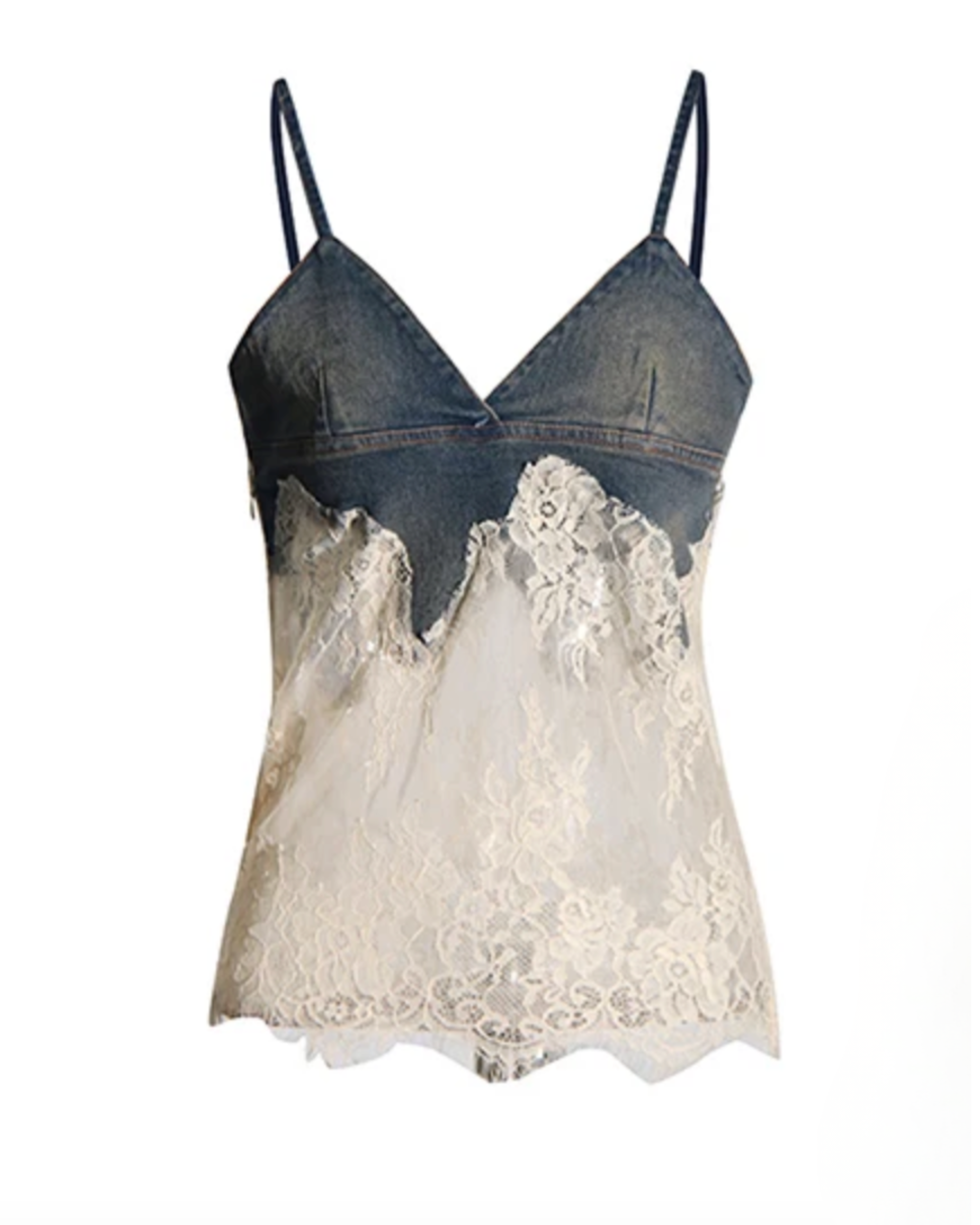 Sasha Lace-Trim Camisole - Image 6