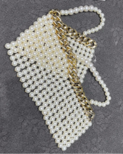 Paloma Pearl Beaded Statement Top