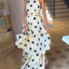 Dalia Polka Dot Ruffle Set