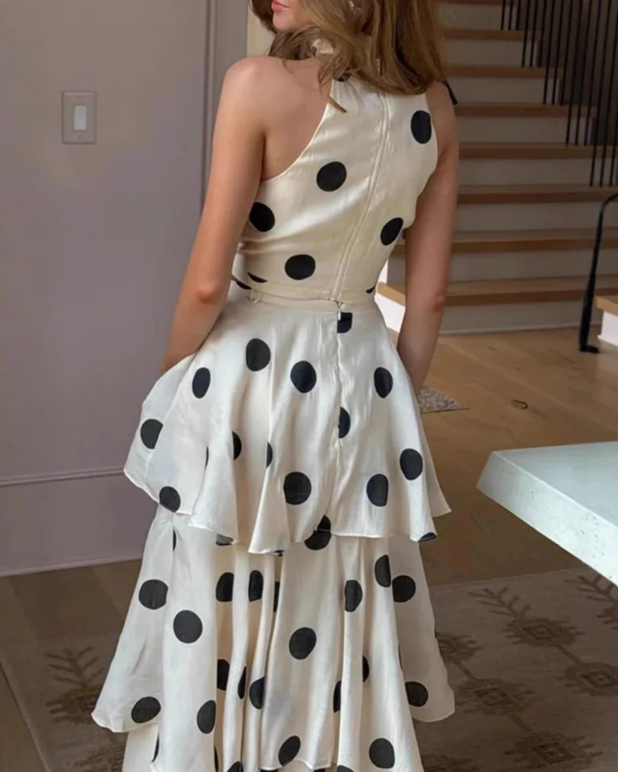 Dalia Polka Dot Ruffle Set