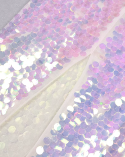 Ophelia Iridescent Sequin Open-Back Maxi Dress