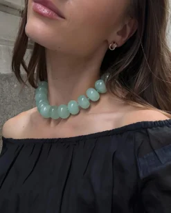 Amaris Chunky Bead Statement Necklace