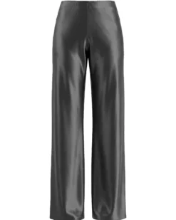 Camillia Satin Wide-Leg Trousers