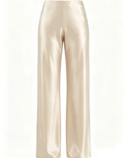 Camillia Satin Wide-Leg Trousers