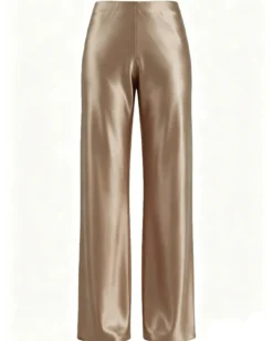 Camillia Satin Wide-Leg Trousers