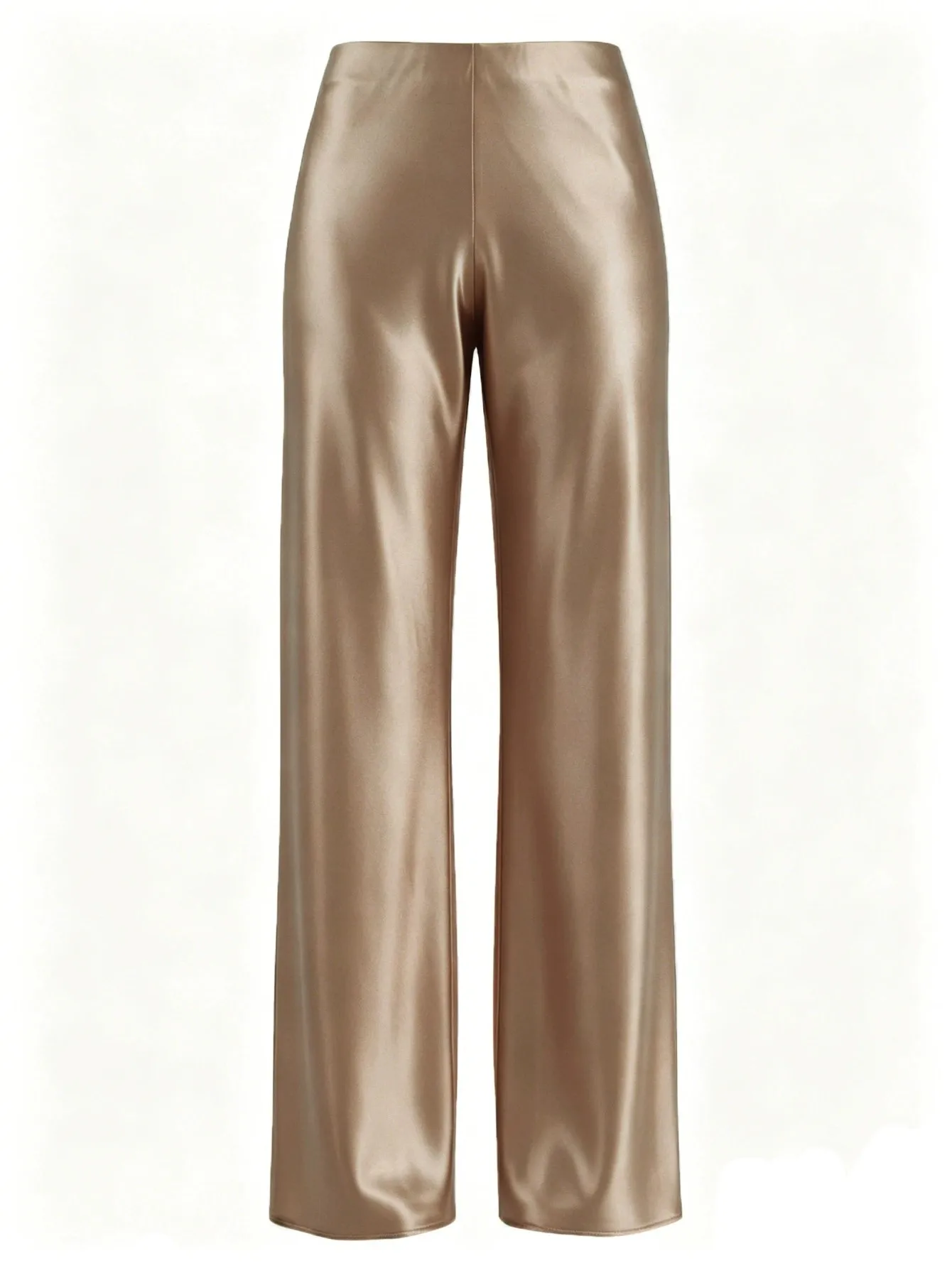 Camillia Satin Wide-Leg Trousers