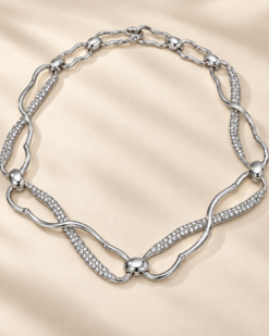 Margaux Sculptural Crystal Necklace