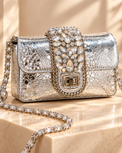 Delphine Crystal Shoulder Bag