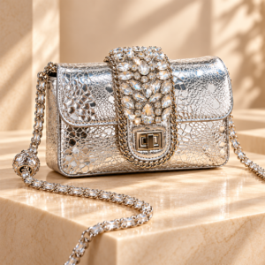 Delphine Crystal Shoulder Bag