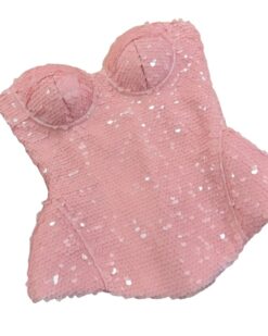 Fiora Sequin Corset Top