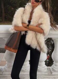 Isadora Faux Fur Stole
