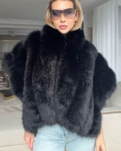 Isadora Faux Fur Stole - Image 6