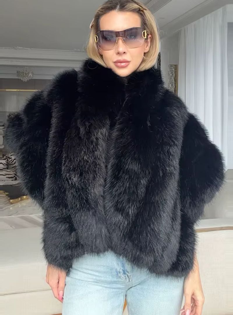 Isadora Faux Fur Stole - Image 6
