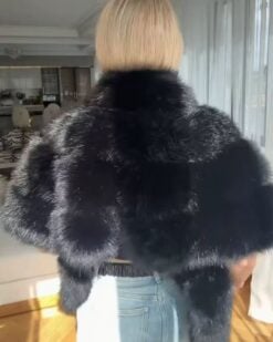 Isadora Faux Fur Stole - Image 7