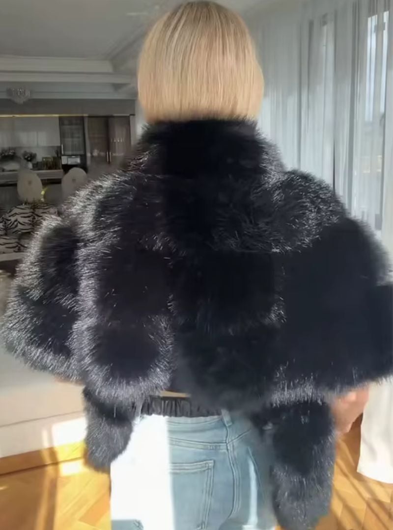 Isadora Faux Fur Stole - Image 7