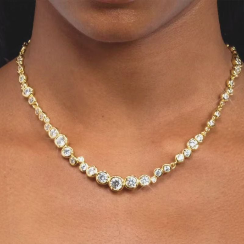 Josephine Crystal Necklace & Bracelet