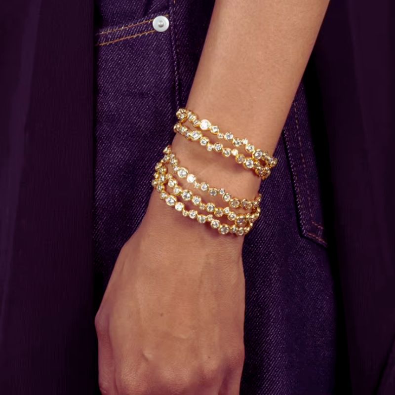 Josephine Crystal Necklace & Bracelet
